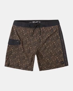 RVCA RESTLESS BOARDSHORTS 17" -Rvca m10625rt rvcaf flr frt1