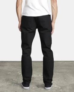 RVCA ROCKERS SKINNY DENIM JEANS -Rvca m3143rro rvcaw bbk bck1