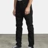 RVCA ROCKERS SKINNY DENIM JEANS