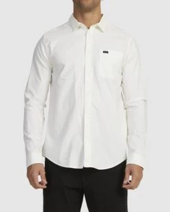 RVCA THAT'LL DO STRETCH LONG SLEEVE SHIRT