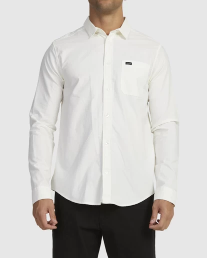 RVCA THAT'LL DO STRETCH LONG SLEEVE SHIRT 1 RVCA THAT'LL DO STRETCH LONG SLEEVE SHIRT