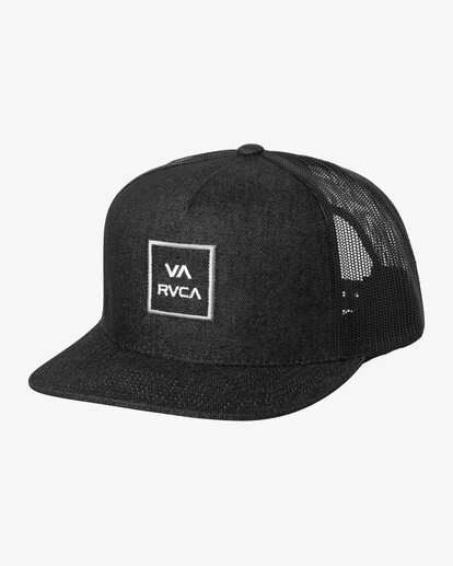 RVCA VA ALL THE WAY TRUCKER HAT 1 RVCA VA ALL THE WAY TRUCKER HAT