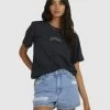 RVCA RIPPED DENIM COCO SHORT