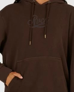 RVCA LOUNGE AROUND OS HOODIE -Rvca uvjft00120 rvcaw ctf0 dtl1