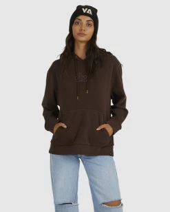 RVCA LOUNGE AROUND OS HOODIE