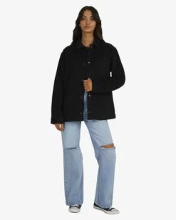 RVCA BRUSHED CHORELIST JACKET 9 RVCA BRUSHED CHORELIST JACKET -Rvca uvjjk00104 rvcaw rvb frt9