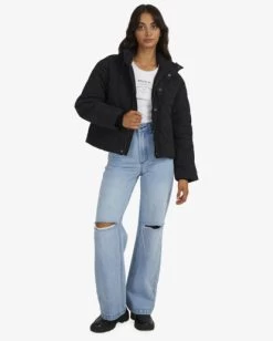 RVCA EEZEH QUILTED PUFFER -Rvca uvjjk00121 rvcaw rvb frt9