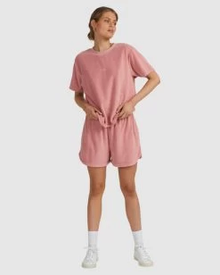 RVCA TERRY EASY T-SHIRT -Rvca uvjkt00121 rvcaw dsr frt9