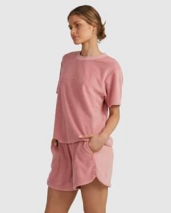 RVCA TERRY EASY T-SHIRT -Rvca uvjkt00121 rvcaw dsr sd1