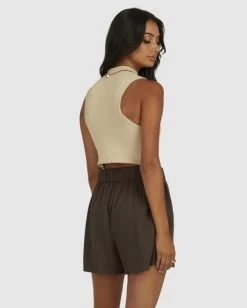 RVCA CAFE TANK -Rvca uvjkt00140 rvcaw san bck1