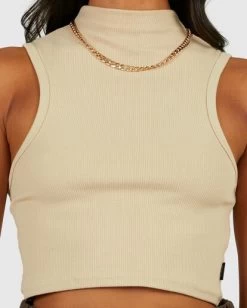 RVCA CAFE TANK -Rvca uvjkt00140 rvcaw san dtl1