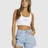 BENJ RVCA CROPPED TANK