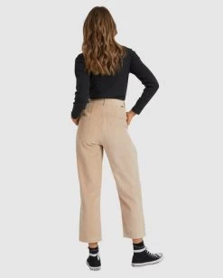 RVCA PLUSHED TROUSER -Rvca uvjnp00113 rvcaw tgk0 bck1