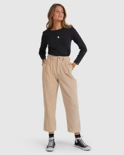 RVCA PLUSHED TROUSER -Rvca uvjnp00113 rvcaw tgk0 frt2