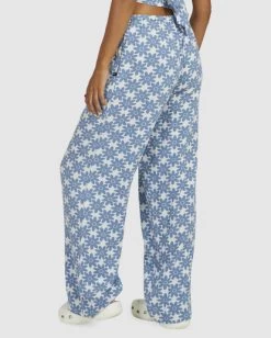 RVCA DAISY HOLIDAY PANT -Rvca uvjnp00122 rvcaw asb bck5