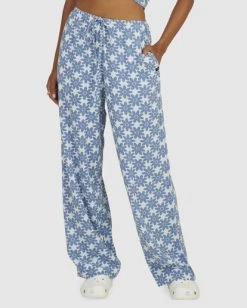 RVCA DAISY HOLIDAY PANT -Rvca uvjnp00122 rvcaw asb frt5
