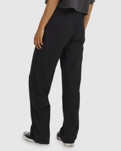 RVCA TEXTURED WEST COAST TROUSER -Rvca uvjnp00126 rvcaw blk bck5