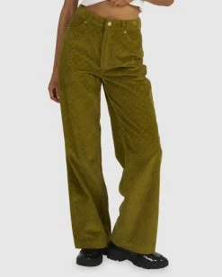 RVCA ELSA CORD PANT 10 RVCA ELSA CORD PANT -Rvca uvjnp00128 rvcaw gql0 frt5
