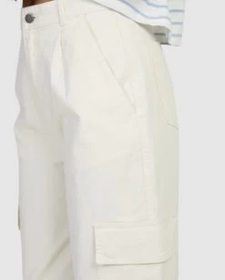 RVCA TWILL CARGO PANT -Rvca uvjnp00131 rvcaw nat dtl1