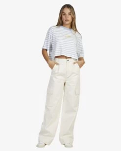 RVCA TWILL CARGO PANT -Rvca uvjnp00131 rvcaw nat frt9