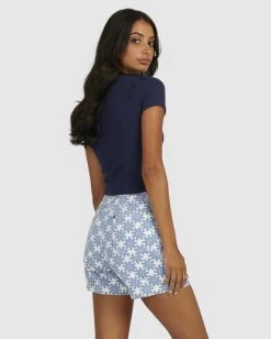 RVCA DAISY COCO SHORT 8 RVCA DAISY COCO SHORT -Rvca uvjns00115 rvcaw asb bck1