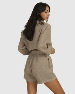 RVCA WAFFLE POPS SHORT -Rvca uvjns00120 rvcaw dkh bck1