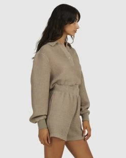 RVCA WAFFLE POPS SHORT -Rvca uvjns00120 rvcaw dkh sd1