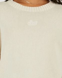 RVCA IVY SWEATER -Rvca uvjsw00110 rvcaw nat dtl1