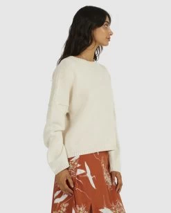 RVCA IVY SWEATER -Rvca uvjsw00110 rvcaw nat sd1