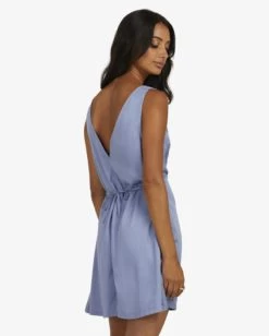 RVCA DANCER MINI DRESS -Rvca uvjwd00143 rvcaw asb bck1