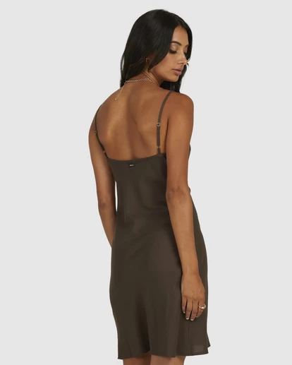 RVCA OFF DUTY BIAS MINI DRESS 3 RVCA OFF DUTY BIAS MINI DRESS - Image 3