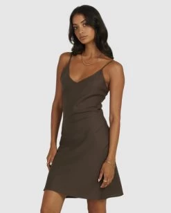 RVCA OFF DUTY BIAS MINI DRESS 8 RVCA OFF DUTY BIAS MINI DRESS -Rvca uvjwd00145 rvcaw cof sd1