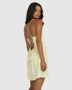 RVCA OVERGROWN MINI DRESS -Rvca uvjwd00148 rvcaw yfj0 bck1