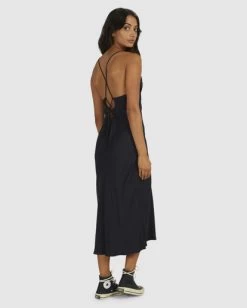 RVCA PHOEBE DRESS 5 RVCA PHOEBE DRESS -Rvca uvjwd00153 rvcaw rvb bck1