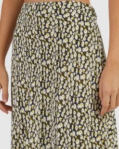 RVCA JUNE MAXI SKIRT -Rvca uvjwk00107 rvcaw rvb dtl1