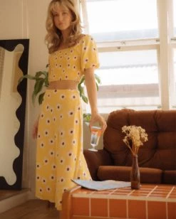 RVCA GOGO JUNE MAXI SKIRT