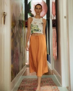 RVCA ANNIKA TIE SKIRT