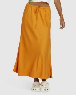 RVCA ANNIKA TIE SKIRT -Rvca uvjwk00115 rvcaw rrd0 frt5
