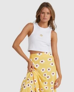 RVCA GOGO TANK -Rvca uvjwt00116 rvcaw wht frt2