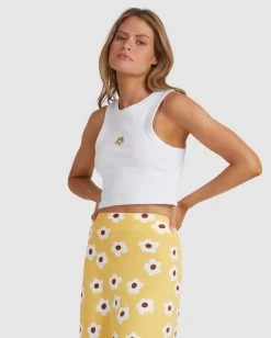 RVCA GOGO TANK -Rvca uvjwt00116 rvcaw wht sd1