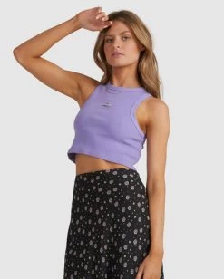 RVCA STARPOWER TANK -Rvca uvjwt00117 rvcaw pur sd1