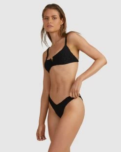 RVCA WILD V WIRE BIKINI TOP -Rvca uvjx300102 rvcaw blk sd1