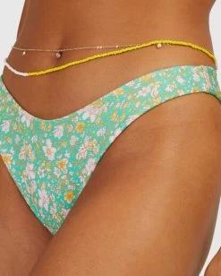 RVCA PETAL FRENCH BIKINI BOTTOM -Rvca uvjx400112 rvcaw spm dtl1