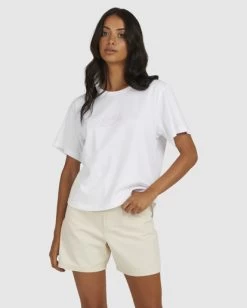 RVCA SLOGAN KEYLINE T-SHIRT