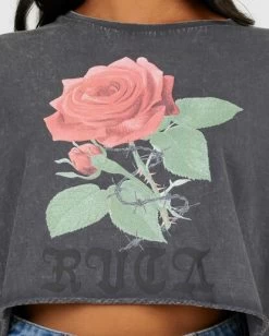 RVCA ROSES HALF RUMMAGE -Rvca uvjzt00156 rvcaw aqk dtl1