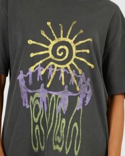 RVCA DANCERS RUMMAGE T-SHIRT -Rvca uvjzt00157 rvcaw ptk dtl1