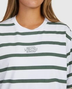 RVCA STREET ANYDAY T-SHIRT -Rvca uvjzt00162 rvcaw wht dtl1