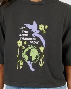 RVCA CHAOS HALF RUMMAGE T-SHIRT -Rvca uvjzt00163 rvcaw ptk dtl1