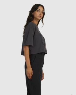 RVCA VA STATE HALF RUMMAGE T-SHIRT -Rvca uvjzt00168 rvcaw ptk sd1