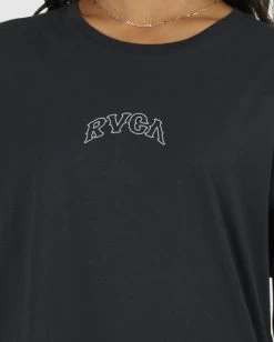 RVCA ARCH KEYLINE T-SHIRT -Rvca uvjzt00170 rvcaw rvb dtl1